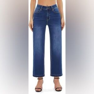 Flying Banana Hight Rise Crop Blue Jeans Sz 4R